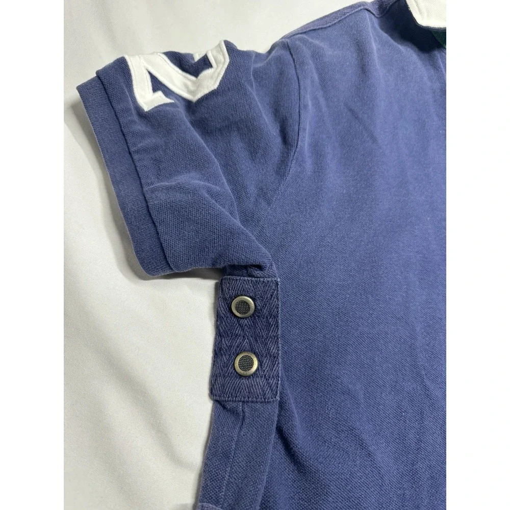 Vintage Polo‎ Ralph Lauren Big Pony Custom Fit Polo Shirt Size Large Preppy